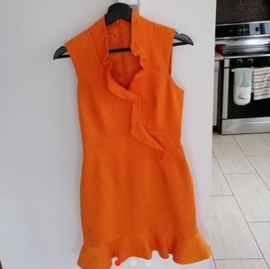 Orange dress